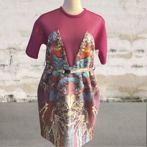 Dazzle Women's Mini Dress with Belt Size Medium